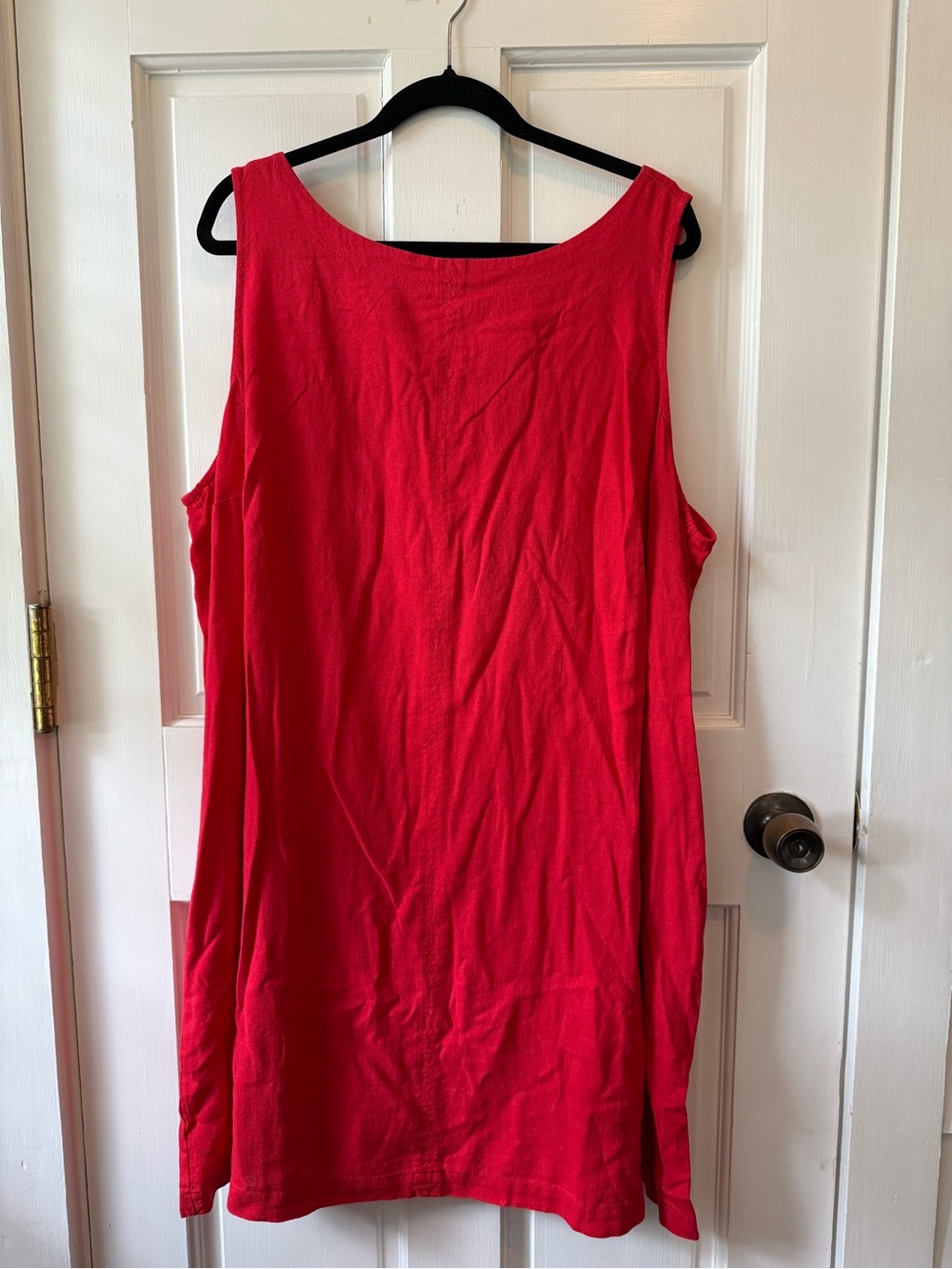 Ava & Viv Red Sleeveless Women’s Tank Dress